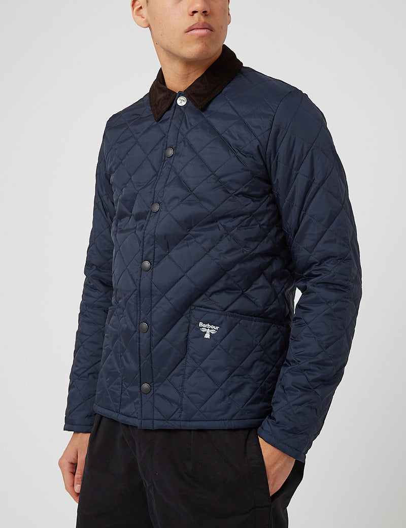 Barbour Beacon Starling Patch Quilted Jacket In Stone, 45% OFF