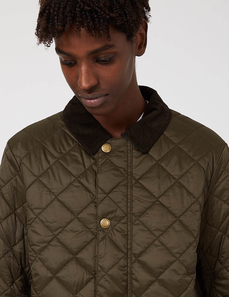 Barbour Diggle Quilted Jacket - Olive/Seaweed