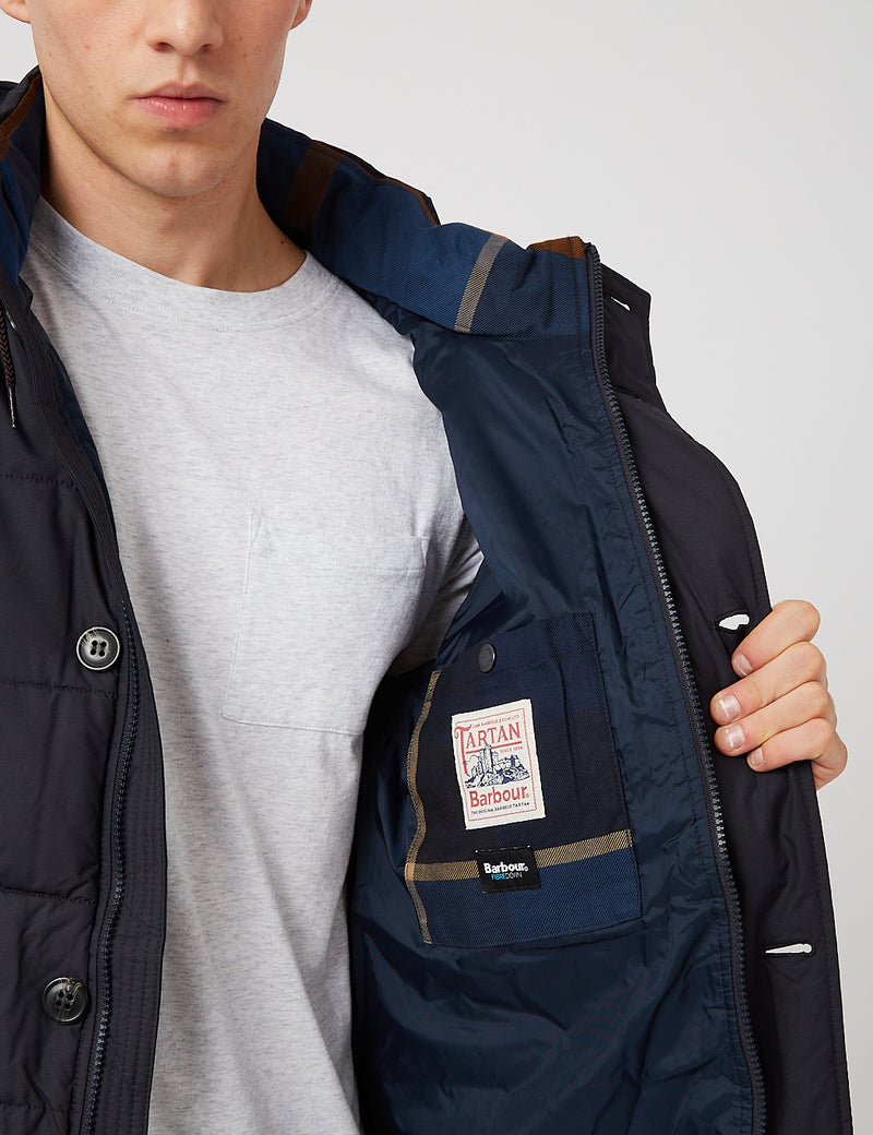 Barbour Mobury Quilted Jacket - Navy Blue/Midnight