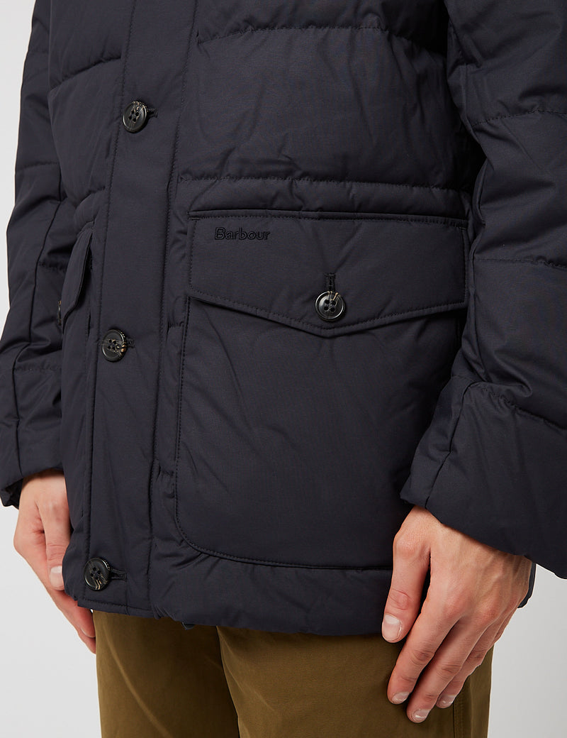 Barbour Mobury Quilted Jacket - Navy Blue/Midnight