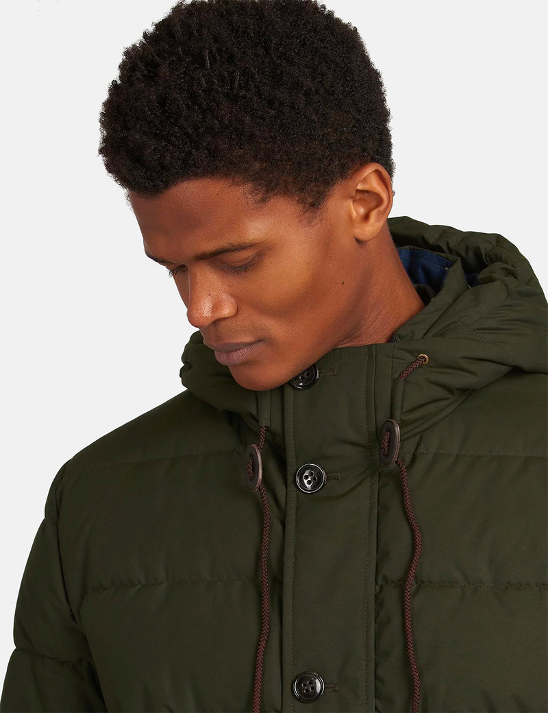 Barbour Mobury 퀼팅 재킷 - Sage Green