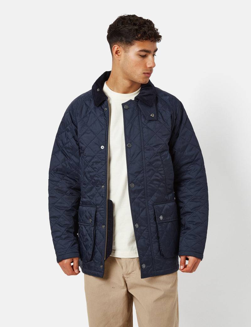 Barbour Ashby Quilted Jacket - Navy Blue