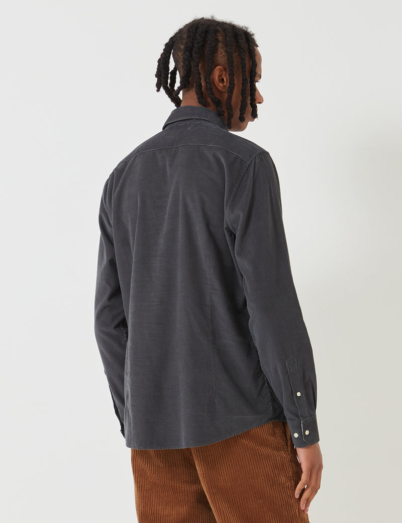 Barbour Cord 1 Tailored Shirt - Grey