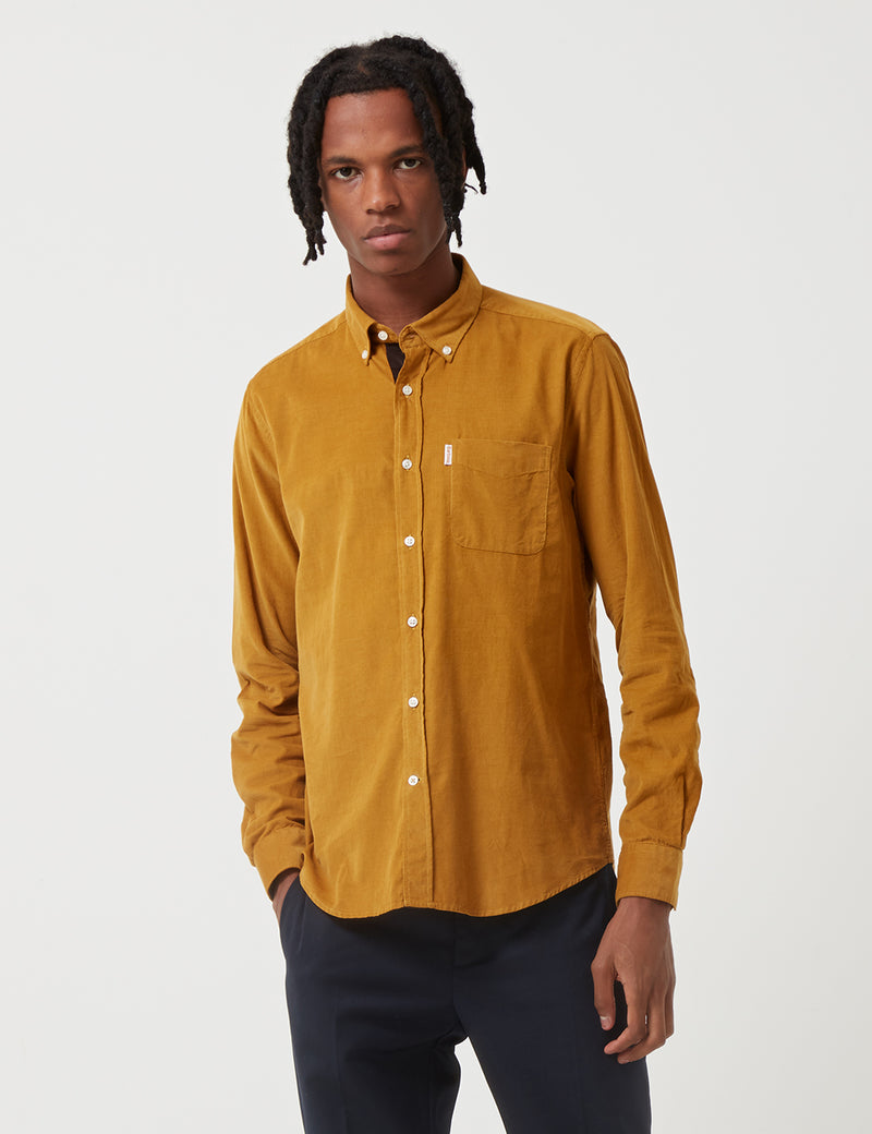Barbour Parkhurst Shirt - Amber Mustard