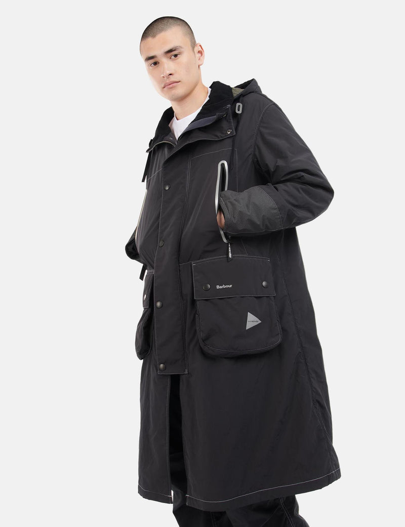 Barbour x And Wander Insu ジャケット - Black