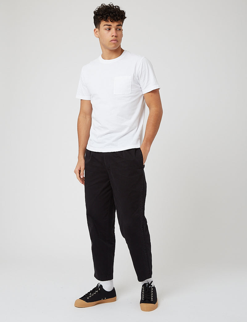 Barbour Twill Rugby Pant-네이비 블루