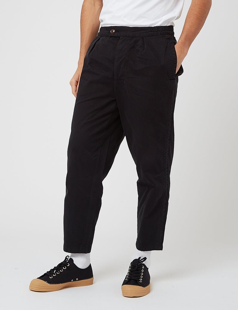 Barbour Twill Rugby Pant - Navy Blue