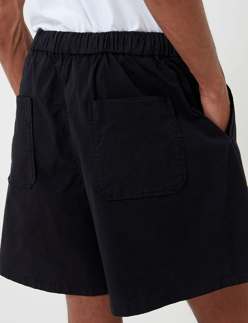 Barbour Cove Twill Short (White Label) - Navy Blue