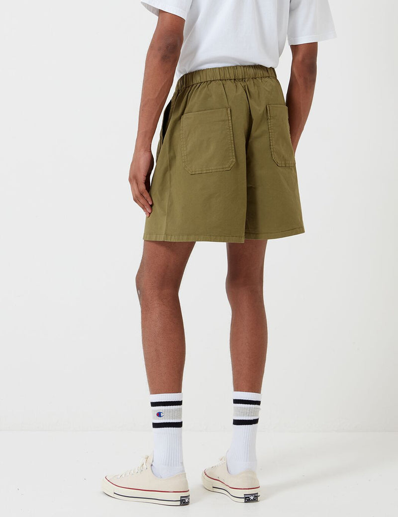 Barbour Cove Twill Short (White Label) - Antique Olive