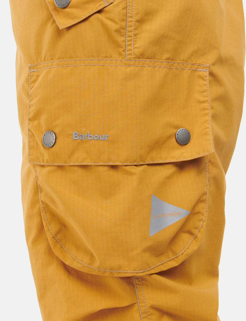 Barbour x And Wander Splits Pants (Relaxed, Taper) - Yellow