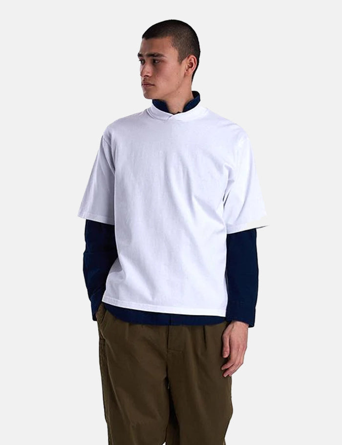 バーバー「MadeforJapan」ホートンTシャツ-ホワイト