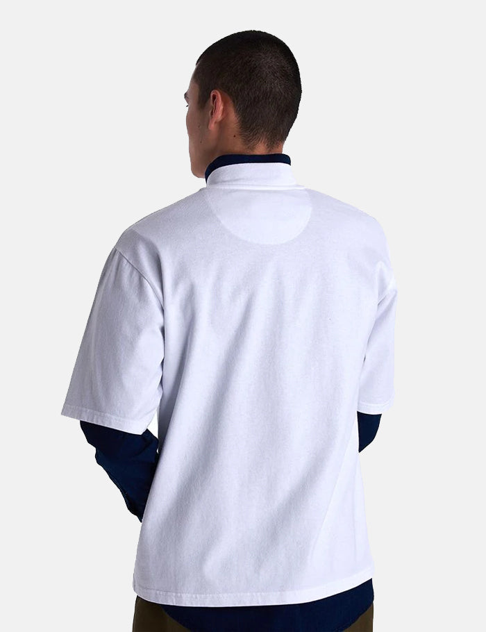 バーバー「MadeforJapan」ホートンTシャツ-ホワイト
