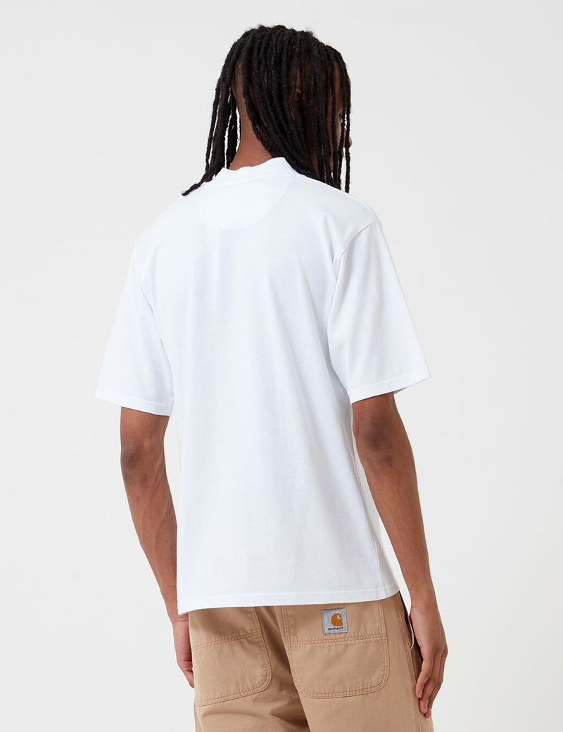 Barbour Seton Taschen-T-Shirt (White Label) - Weiß