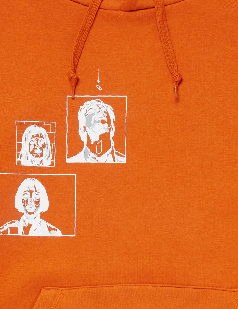 SCRT Leon Hooded Sweatshirt - Orange