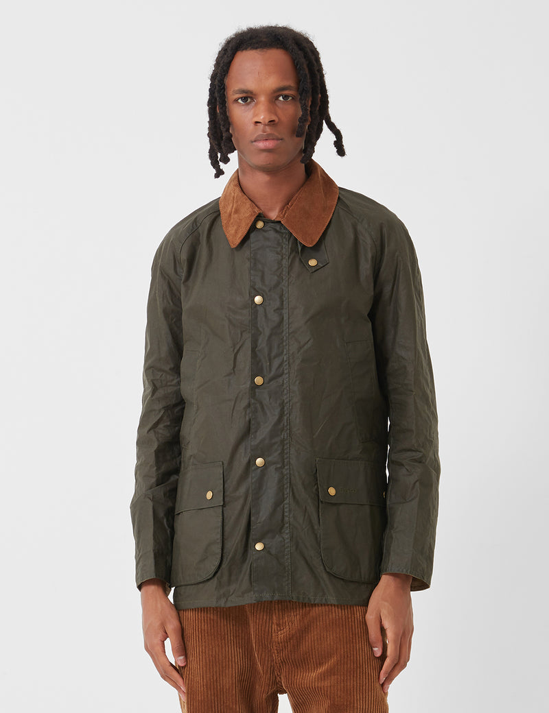 Barbour Lightweight Ashby Wax - Archive Olive Green