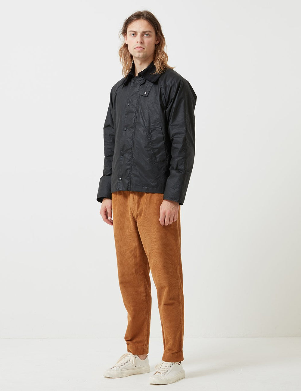 Veste Graham Barbour x Engineered Garments Cire noire URBAN EXCESS