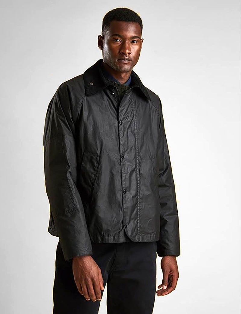 Barbour x Engineered Garments Graham Wax Jacket - Black - Article