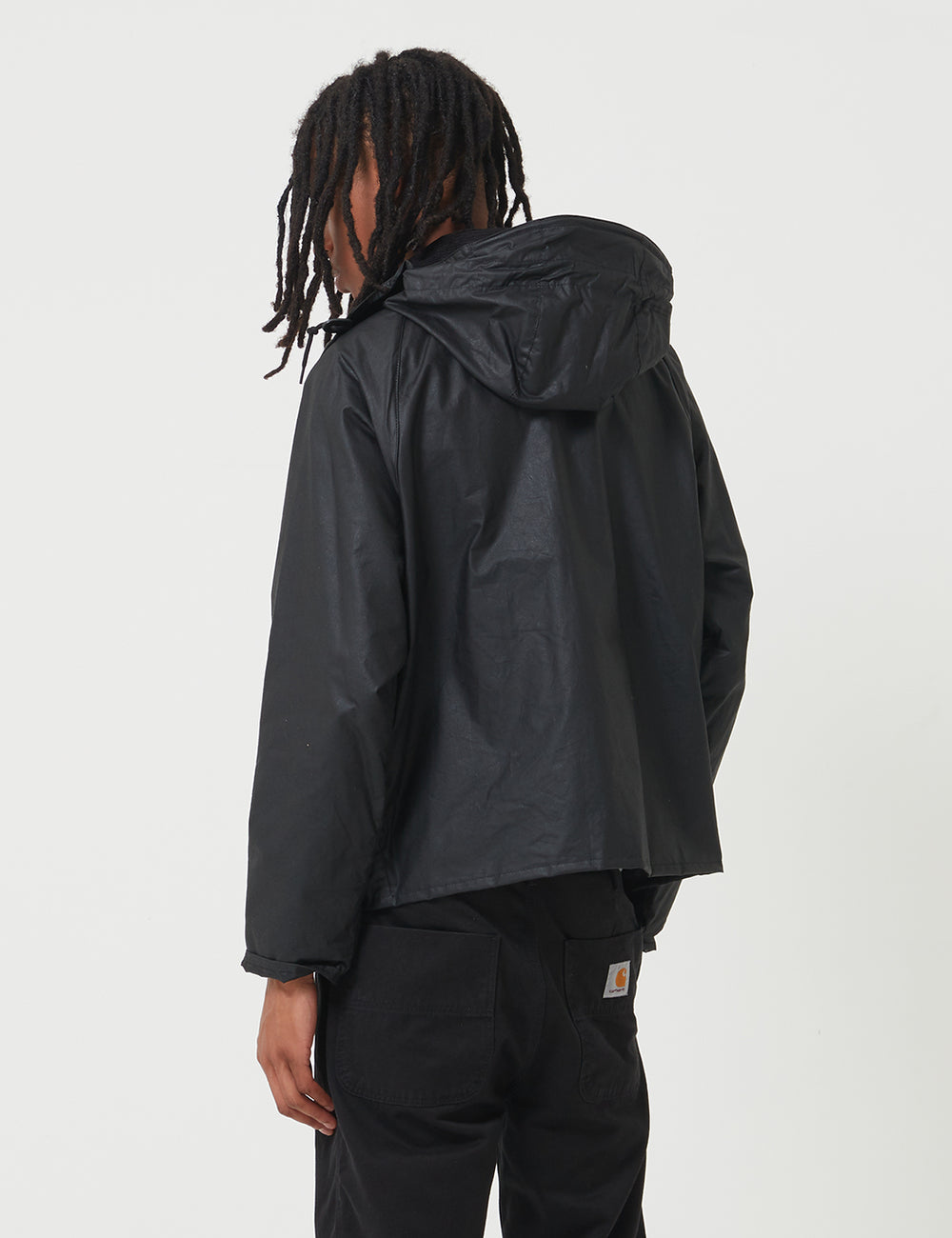 Barbour x Margaret Howell Spey Jacket (Wax) - Black | URBAN Barbour x Margaret Howell Spey Jacket (Wax) - Black | URBAN