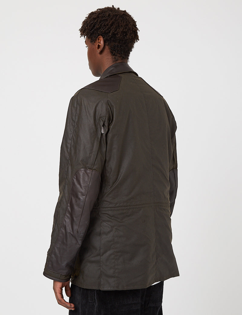 Barbour ridge sales waxed cotton jacket