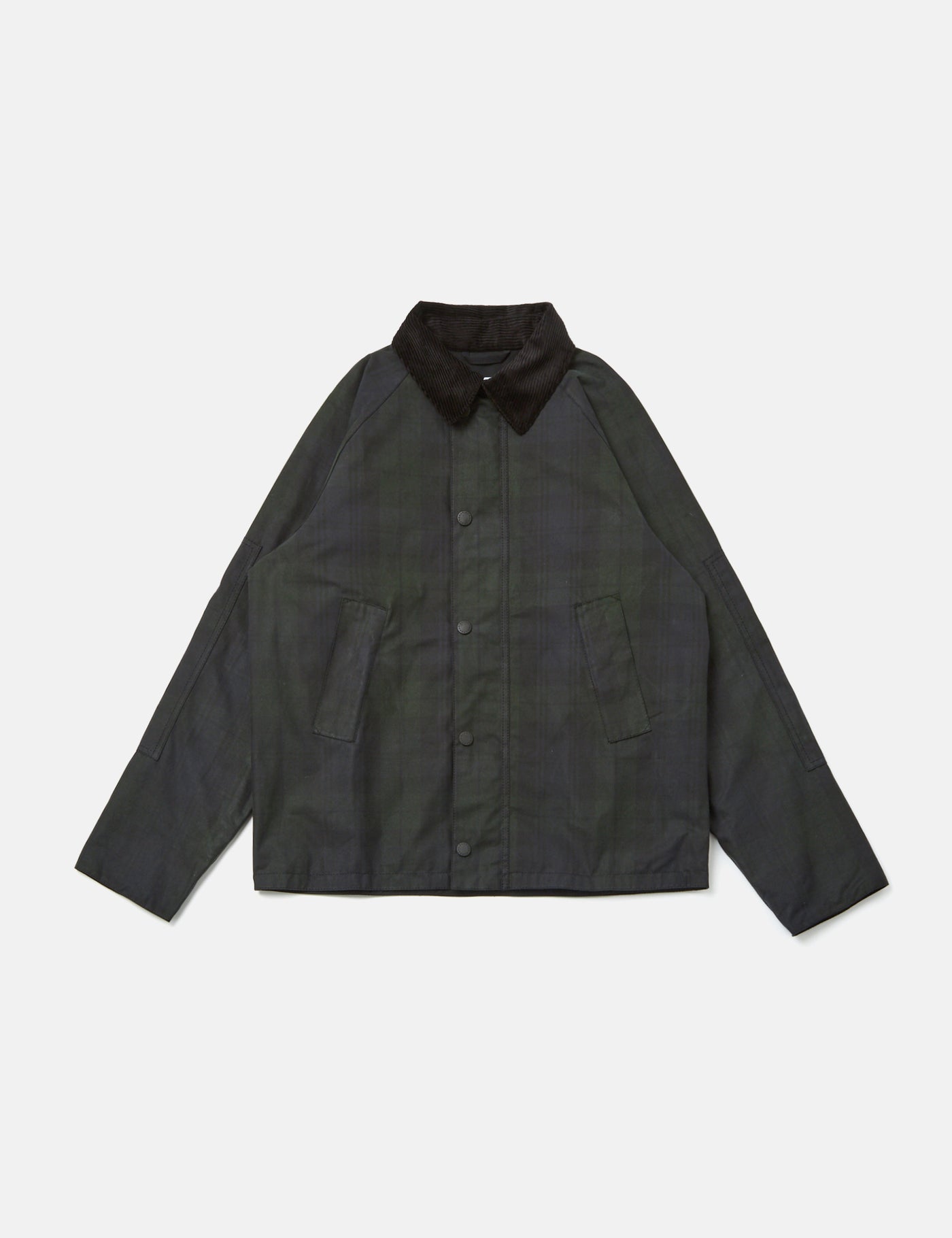 Barbour SL Blackwatch Nara Wax Jacket Tartan Blackwatch I UE. URBAN EXCESS