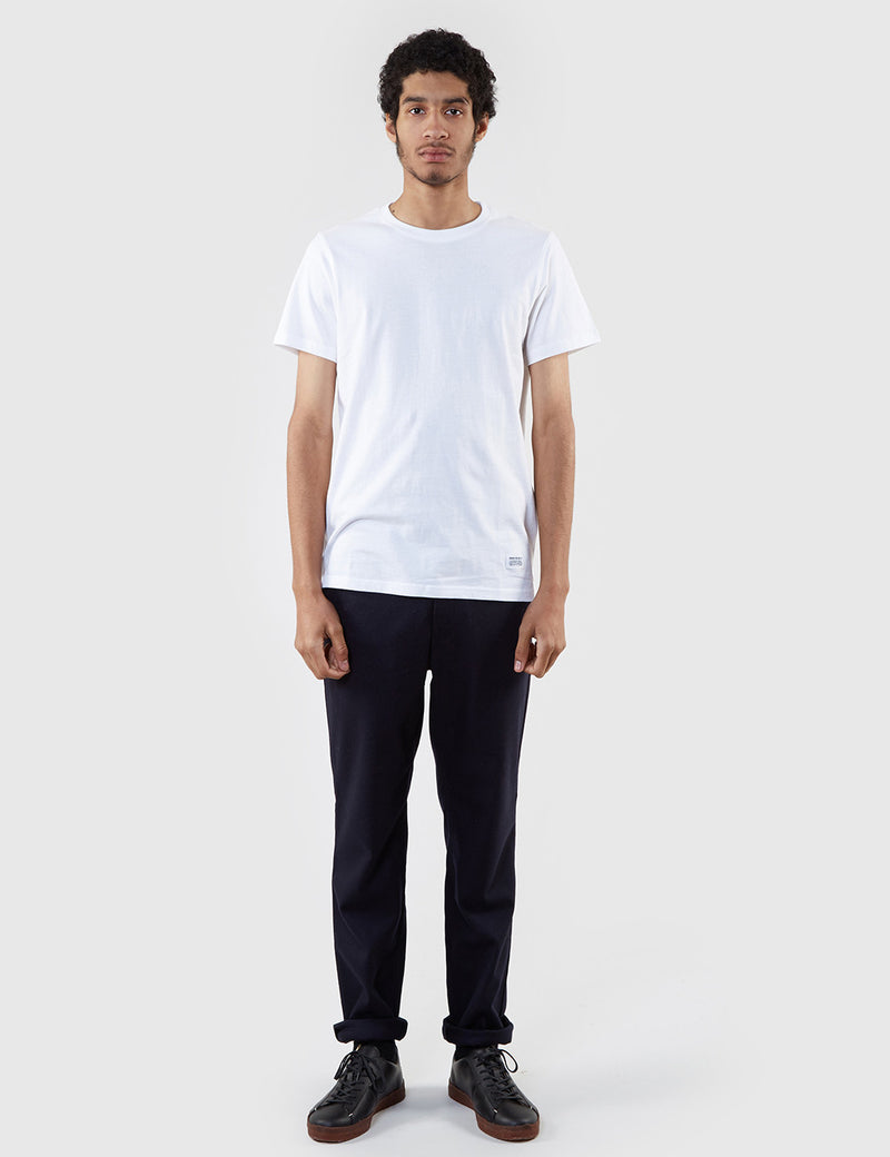 Norse Projects Niels Basic Short Sleeve T-Shirt - White