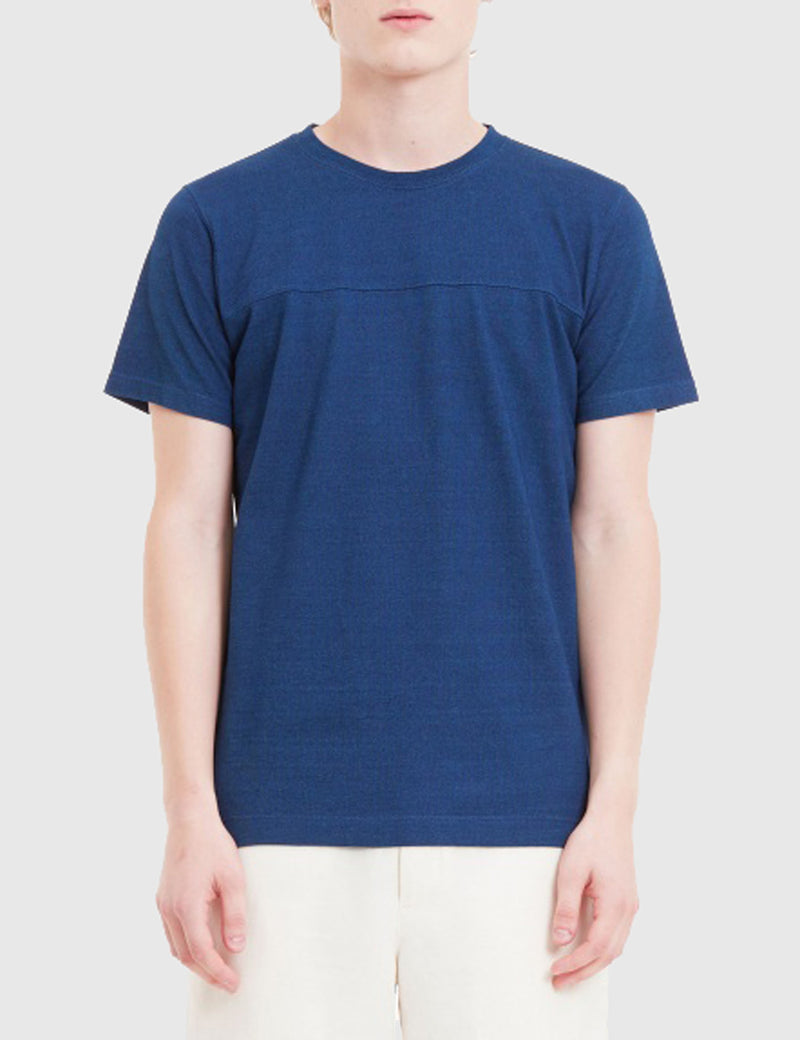 Norse Projects Rasmus Indigo T-Shirt - Dark Indigo