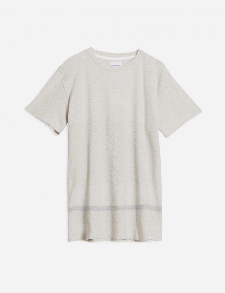 Norse Projects Niels Bubble T-Shirt - Dried Olive