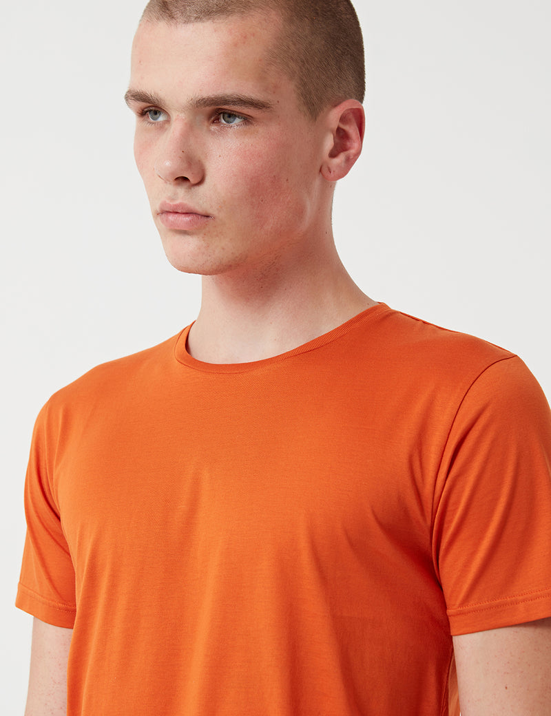 Norse Projects Esben T-Shirt - Ochre Orange