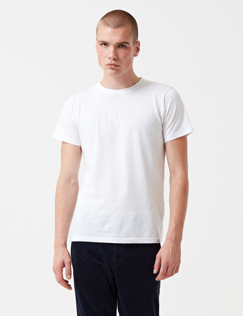 Norse Projects Niels Standard T-Shirt - Weiß