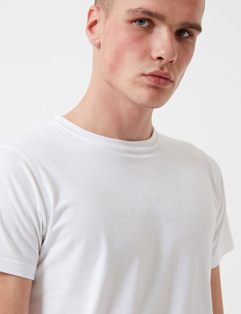 T-Shirt Norse Projects Niels Standard - Blanc