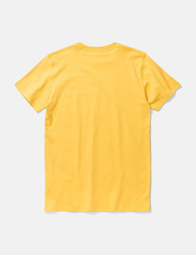 T-Shirt Norse Projects Niels Standard - Sunrise Yellow