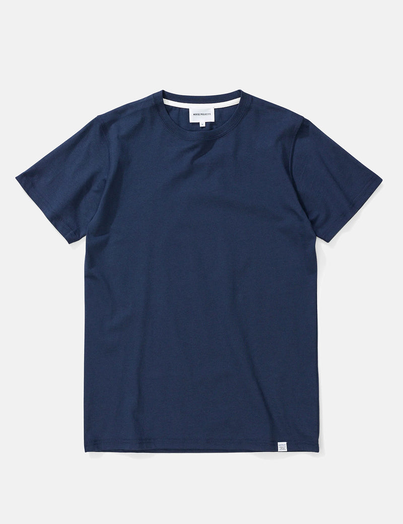 Norse Projects Niels Standard T-Shirt - Navy Blue