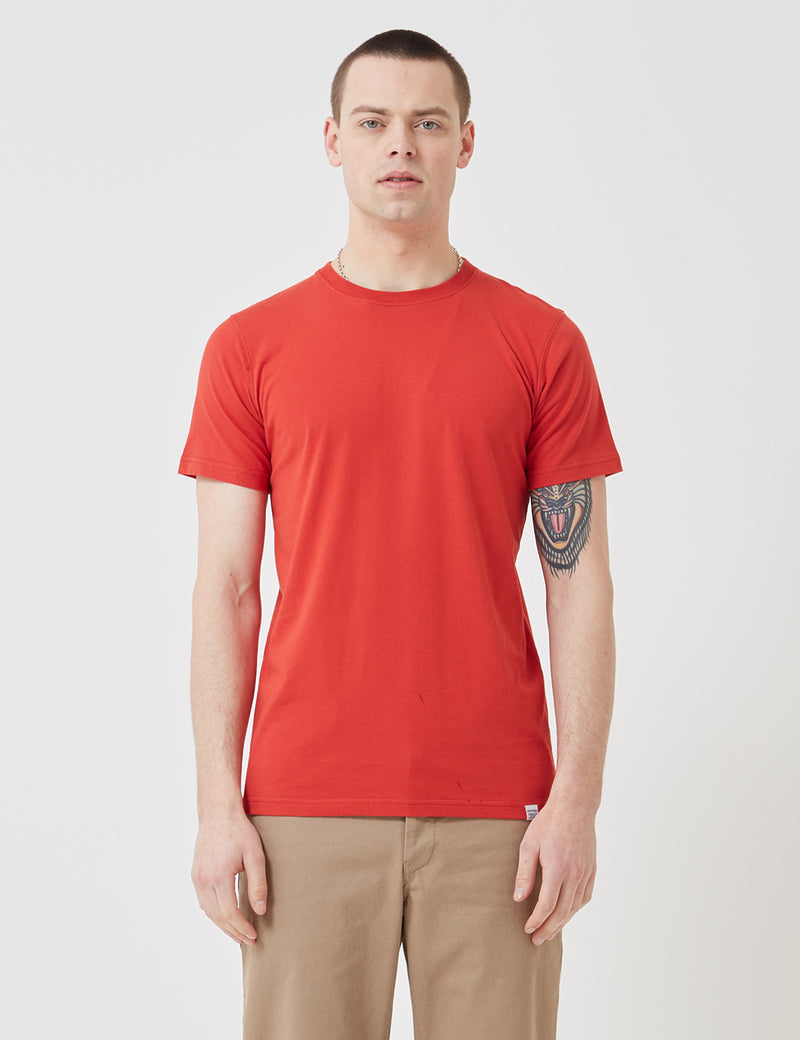 T-Shirt Norse Projects Niels Standard - Askja Red
