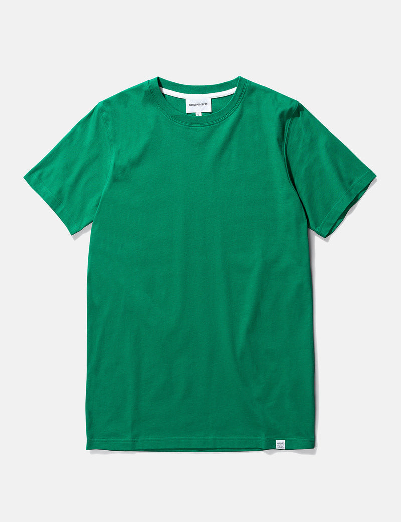 Norse Projects Niels Standard T-Shirt - Sporting Grün
