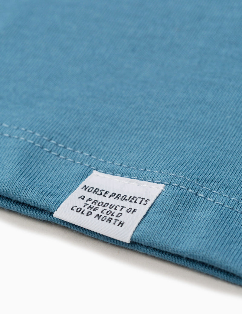 Norse Projects Niels Standard T-Shirt - Cali Blue