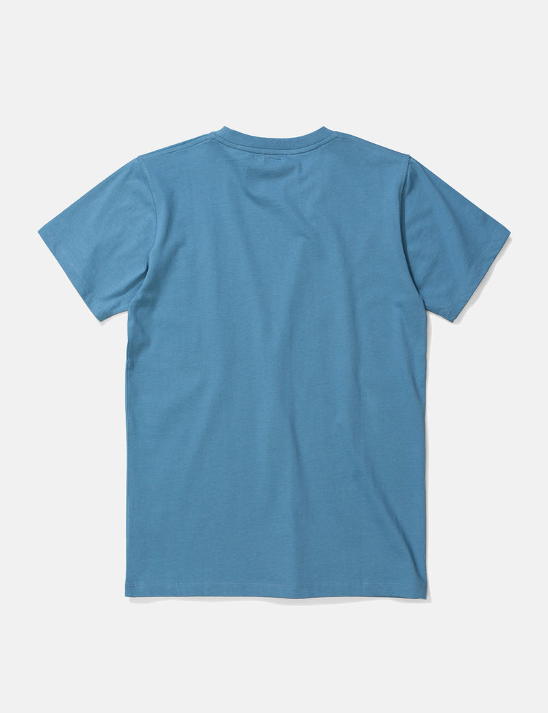 Norse Projects Niels Standard T-Shirt - Cali Blue