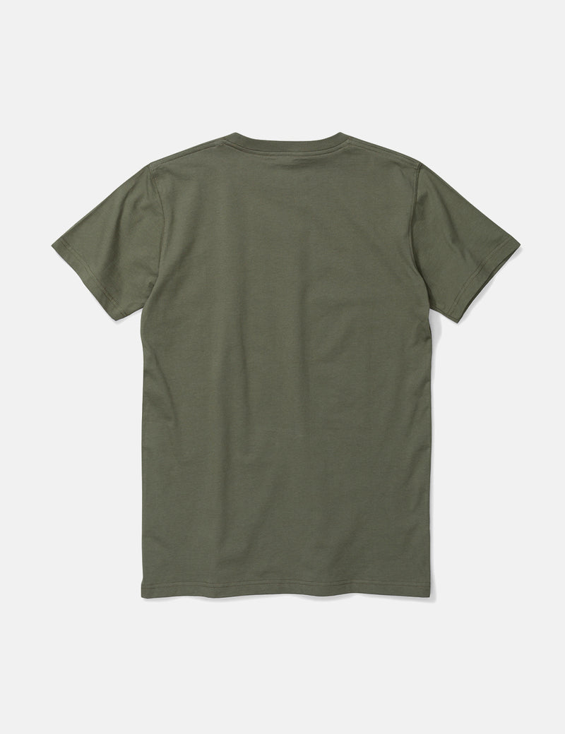Norse Projects Niels Standard T-Shirt - Getrocknete Olive