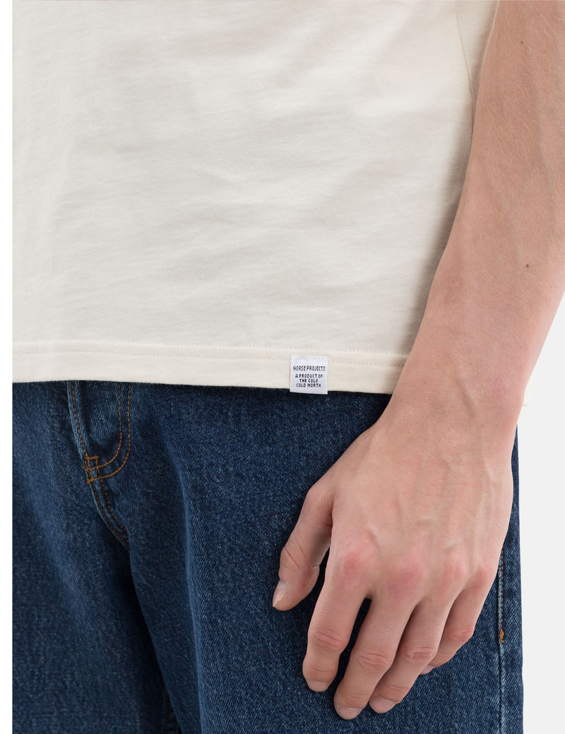 Norse Projects Niels Standard T-Shirt - Kit White
