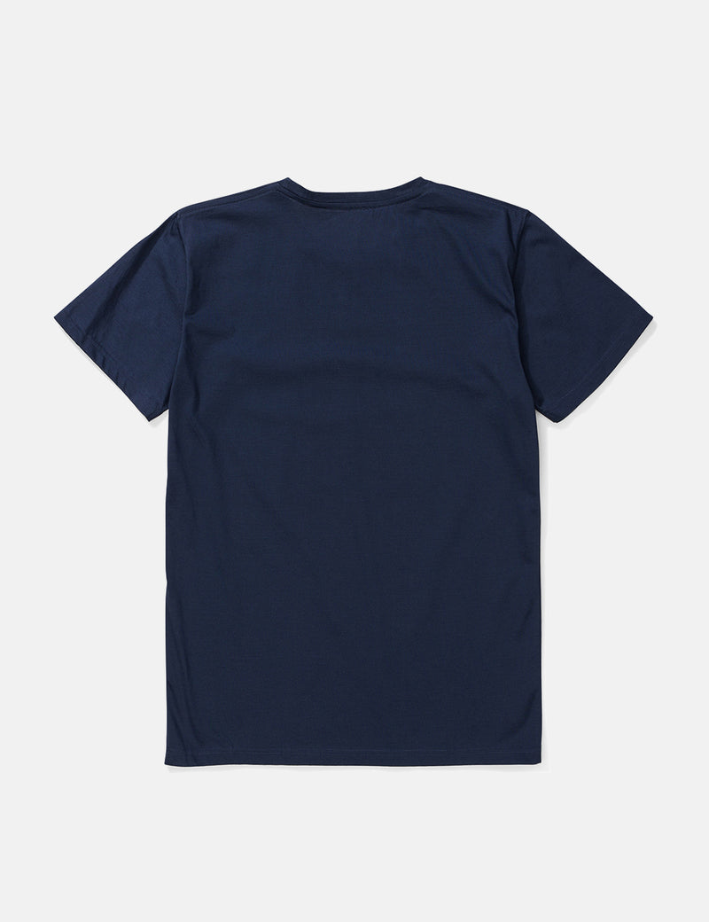 T-Shirt à Logo Norse Projects Niels Layer - Dark Navy