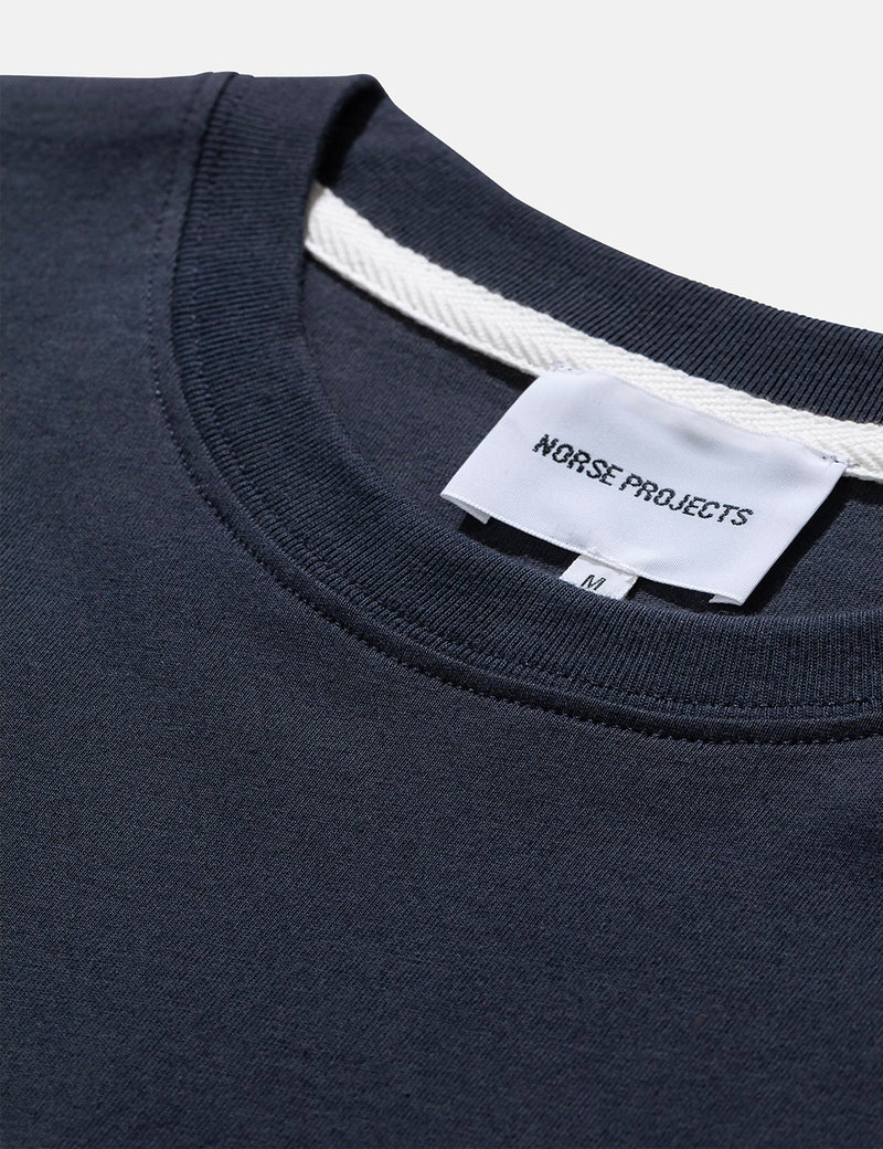 Norse Projects Johannes Pocket T-Shirt - Slate Grey
