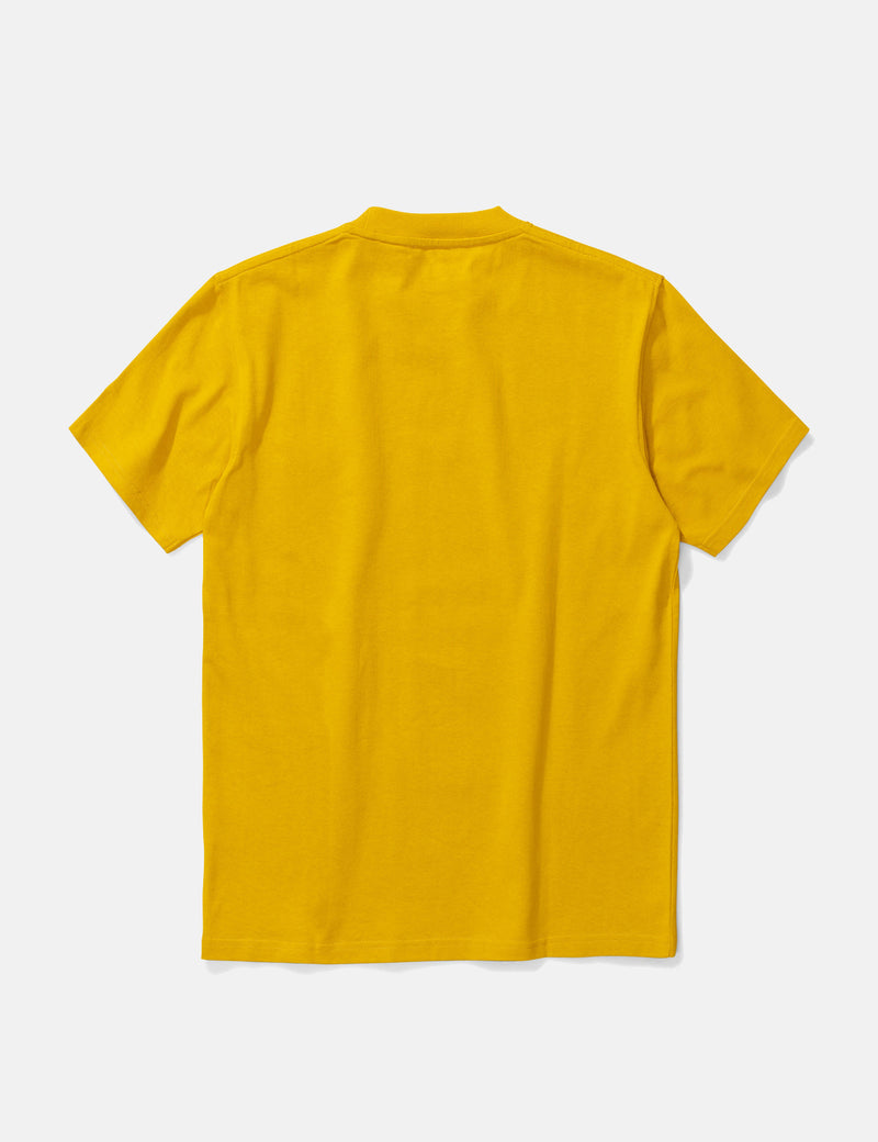 Norse Projects Johannes Pocket T-Shirt - Montpellier Yellow