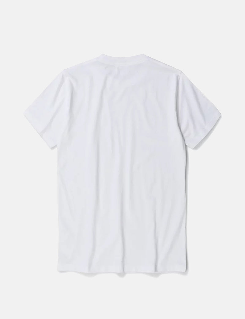 T-Shirt à Patch Logo Norse Projects Niels Standard - Blanc