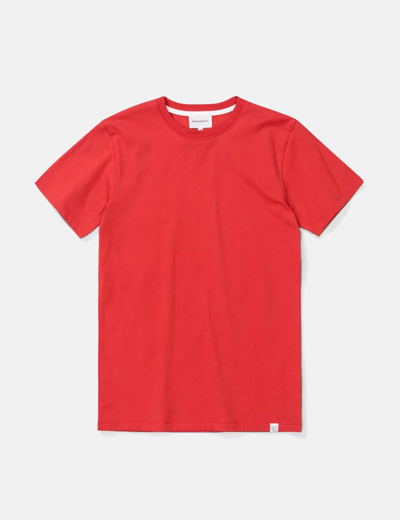 Norse Projects Niels Standard T-Shirt - Askja Red