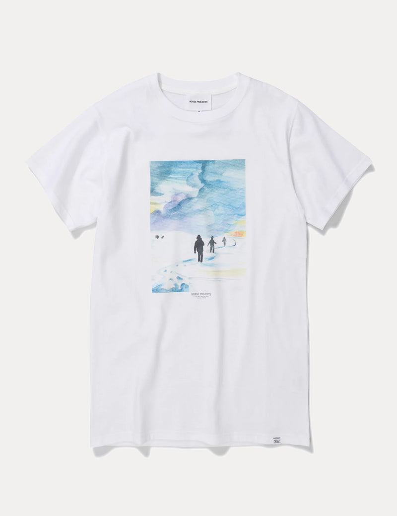Norse Projects x Daniel Frost Trail T-Shirt - White