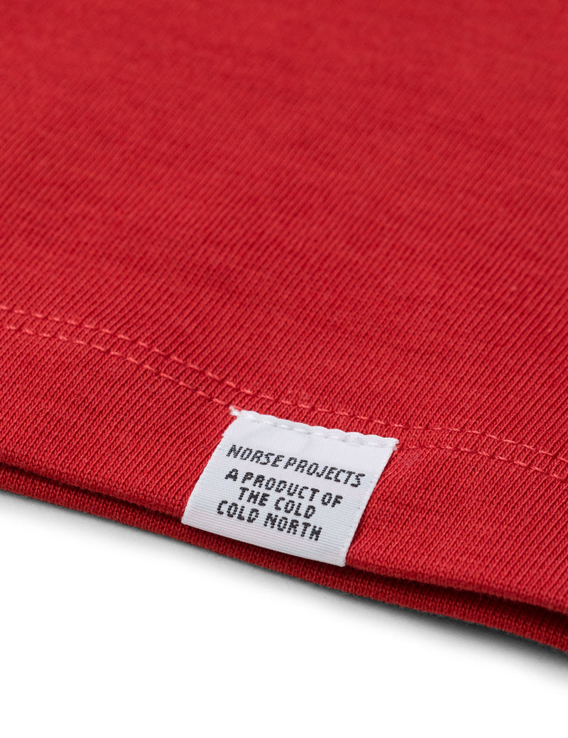 Norse Projects Johannes Block StripeTシャツ-AskjaRed