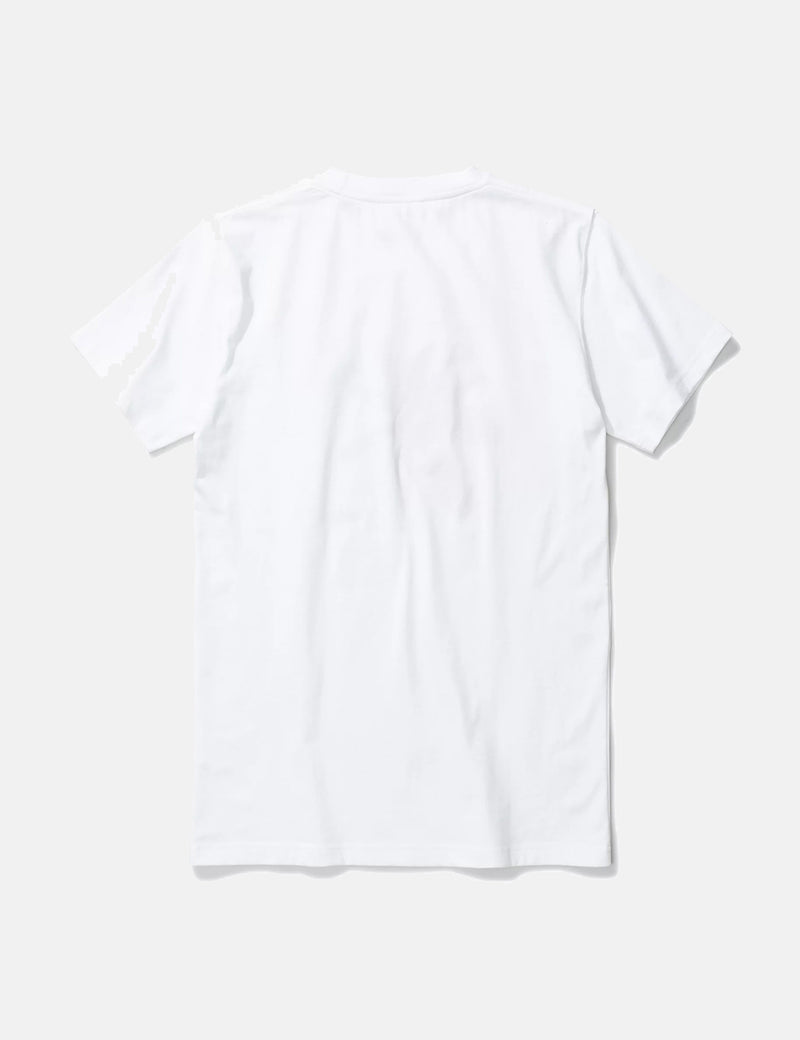 Norse Projects Niels Centre Logo T-Shirt - White