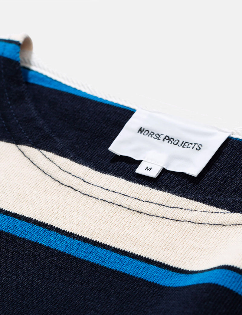 T-Shirt Compact Classique Norse Projects Godtfred - Himmel Blue