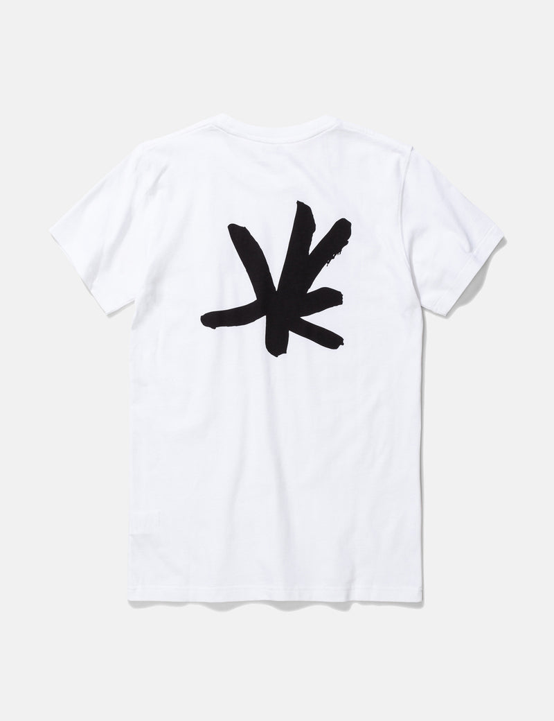 T-Shirt à Logo Niels Sign Norse Projects - Blanc