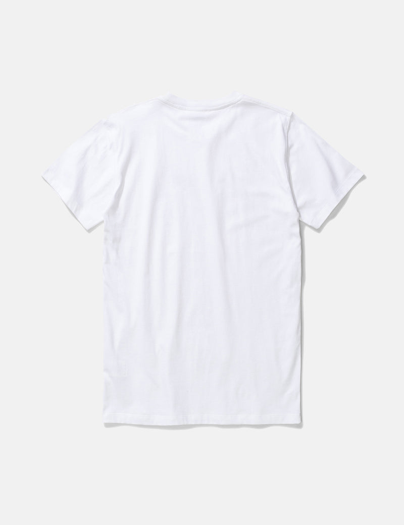 Norse Projects Niels MountainsTシャツ-ホワイト