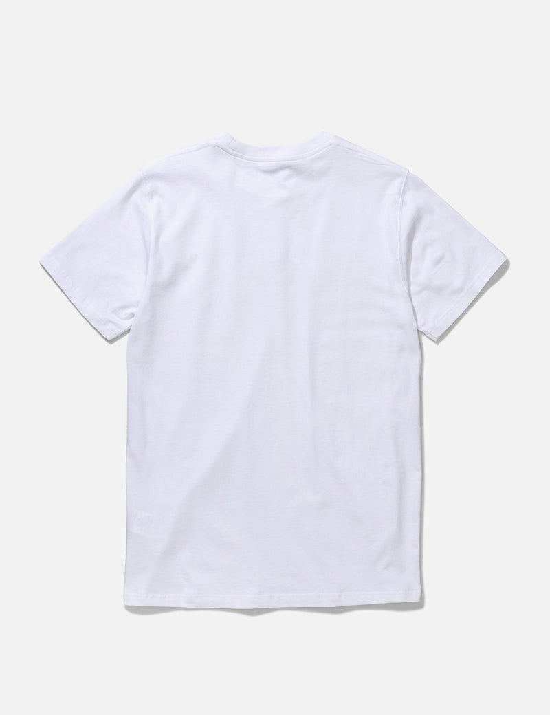 T-Shirt à Logo Vague Norse Projects Niels Norse Projects - Blanc